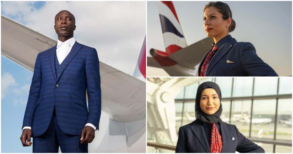 British-Ghanaian Designer Ozwald Boateng Unveils New Uniform For British Airways After 6 Years Of Designing