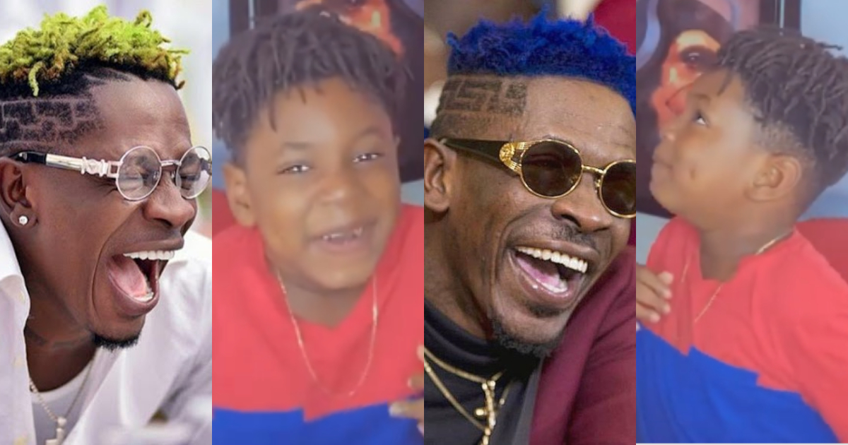 Video of Majesty laughing loud just like Shatta Wale while acting warms hearts; fans admire his talent
