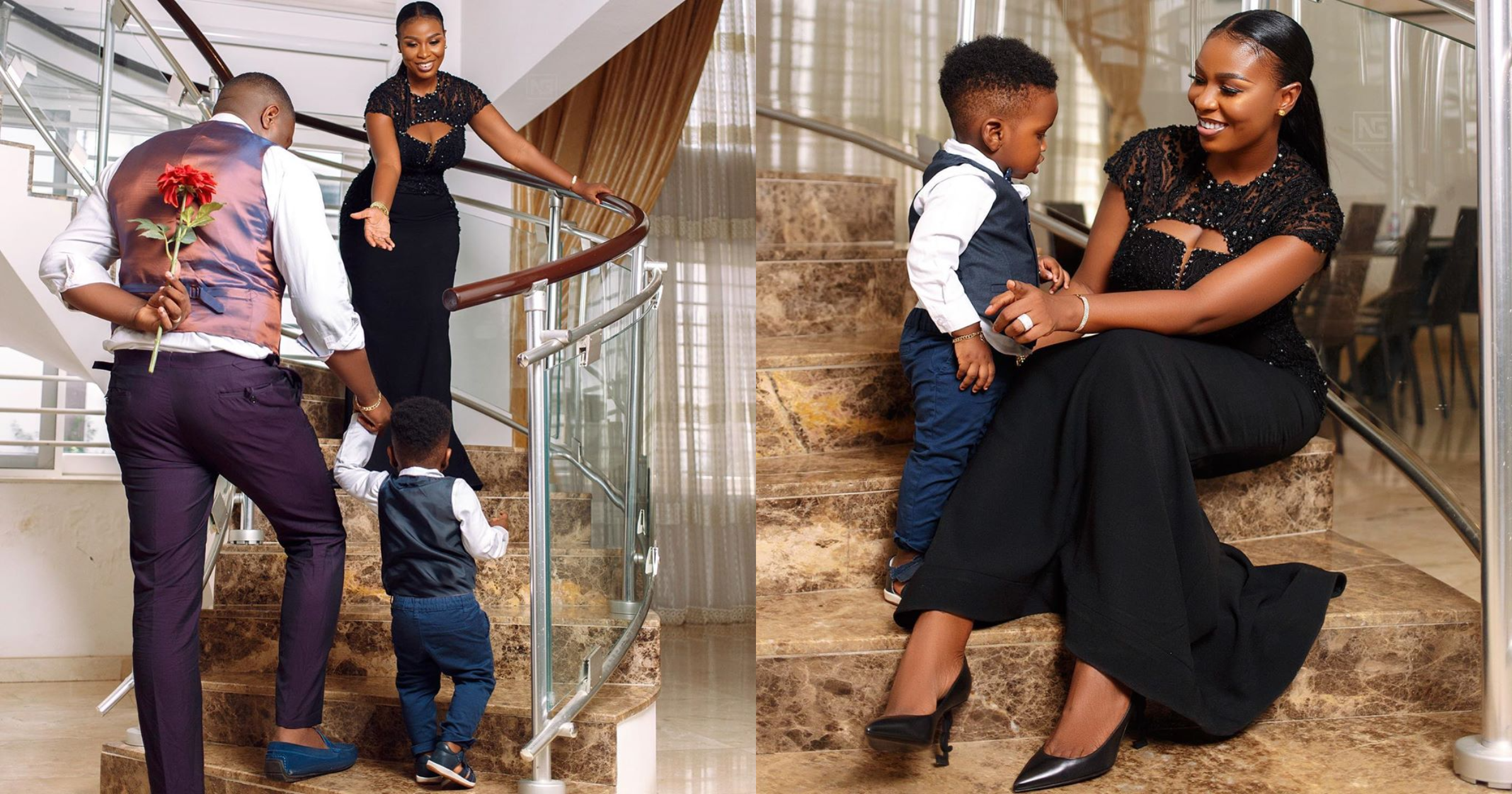 John Dumelo and wife celebrate 2nd birthday of their son John Junior (photo)