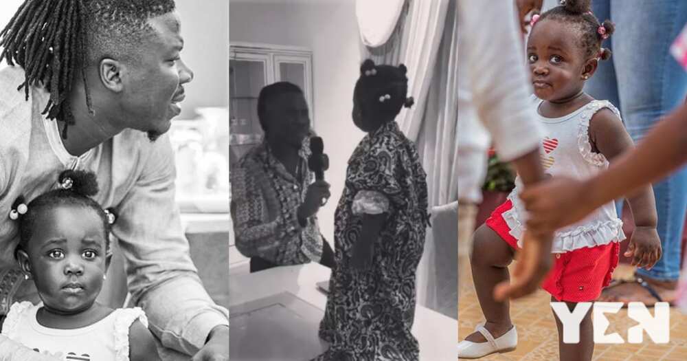 Jidula: Stonebwoy's daughter shows musical talent in new video