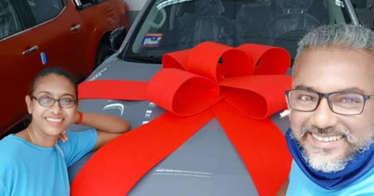 Wife Gifts Hubby Pricy Nissan SUV Ride.
