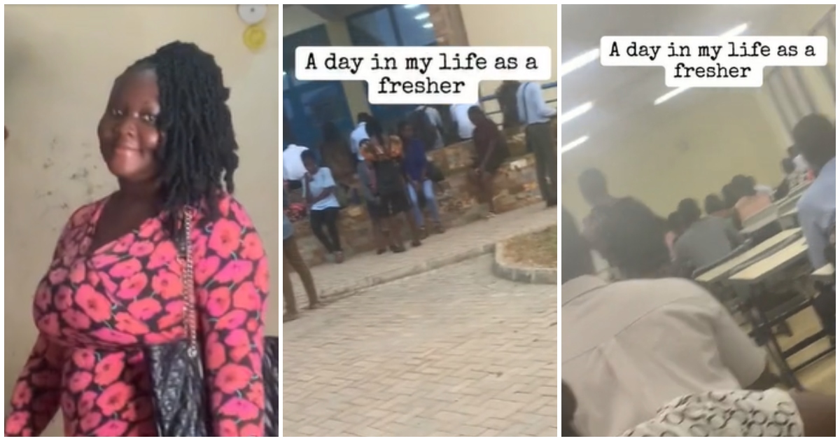 UCC fresher opens on first day attending lectures