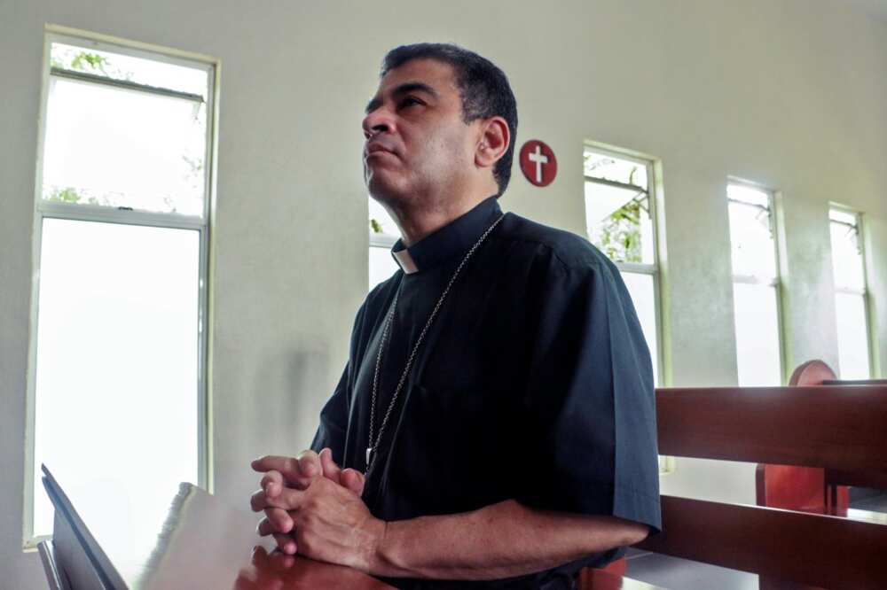 Bishop Rolando Alvarez is a critic of Nicaraguan President Daniel Ortega