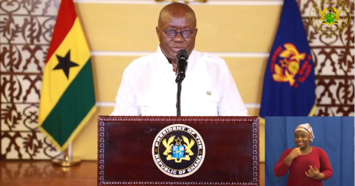 Akufo-Addo delivers a special address to the nation as the country marks the 30th anniversary of the Fourth Republic.