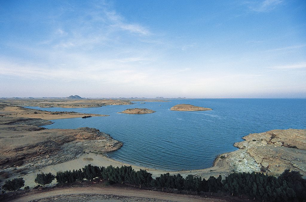 largest man-made lake in the world