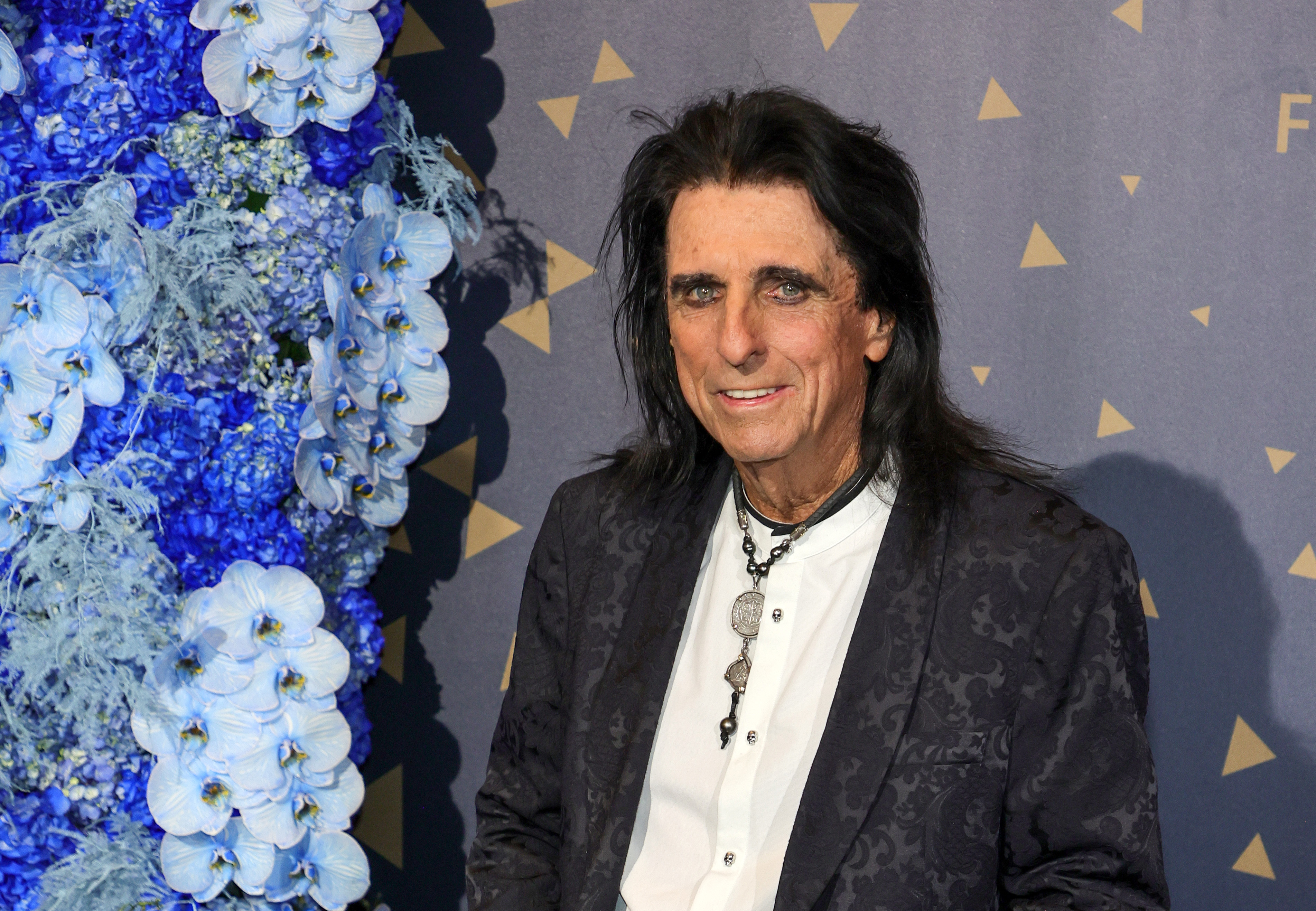 Alice Cooper is at the grand opening of Fontainebleau Las Vegas in Las Vegas, Nevada