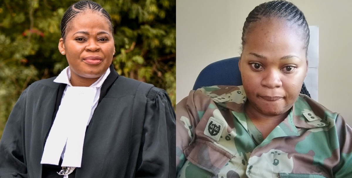 Adv Lerato Nyathi, a lawyer and a soldier
