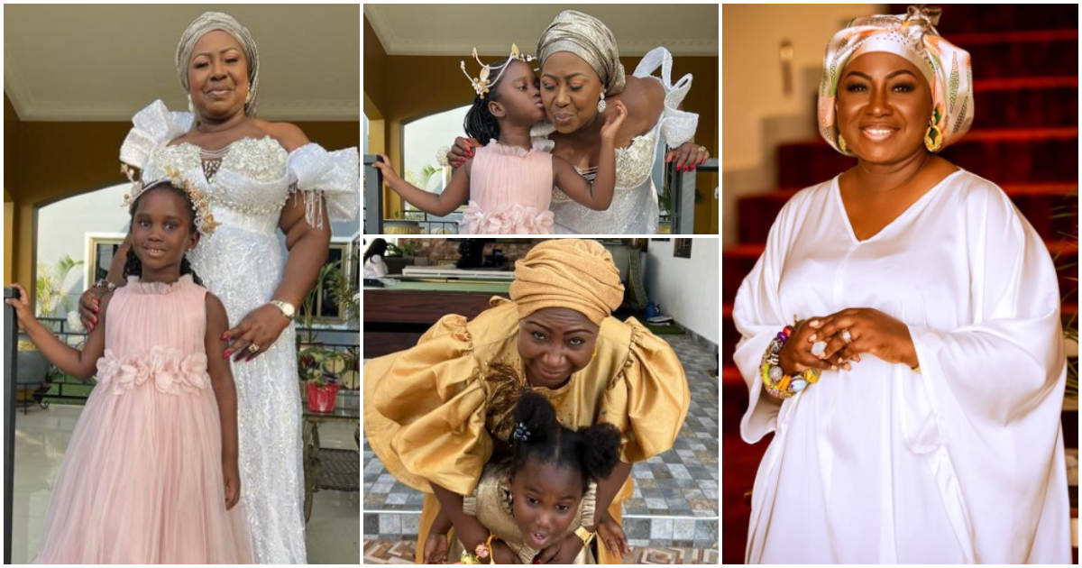 Oheneyere Gifty Anti shares beautiful pictures with her tall daughter ahead of her own 53rd birthday; Gloria Sarfo gushes