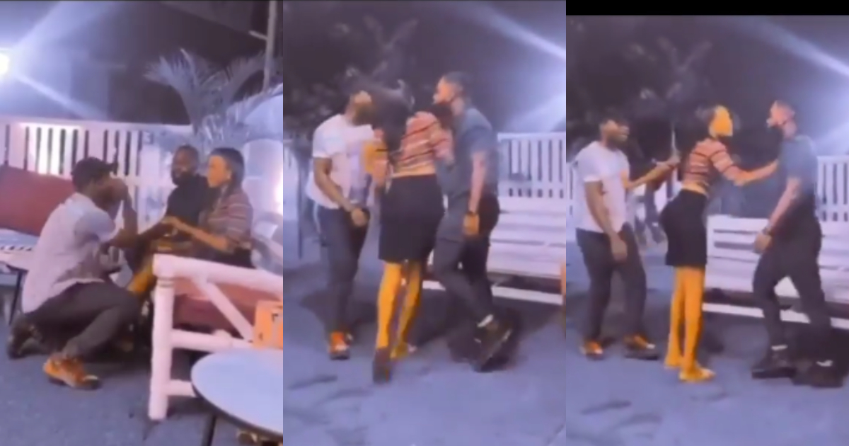 Male participant of Date Rush spotted fighting guy in public over Cilla; video drops