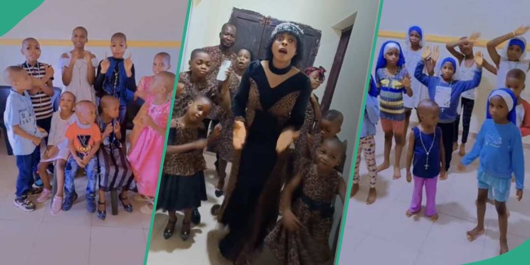 Mother of 9 children dances in video