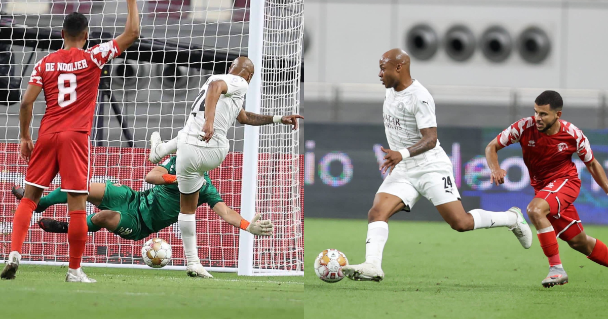 Man on fire: Andre Ayew scores again as Al-Sadd thump Al-Shamal in Qatar