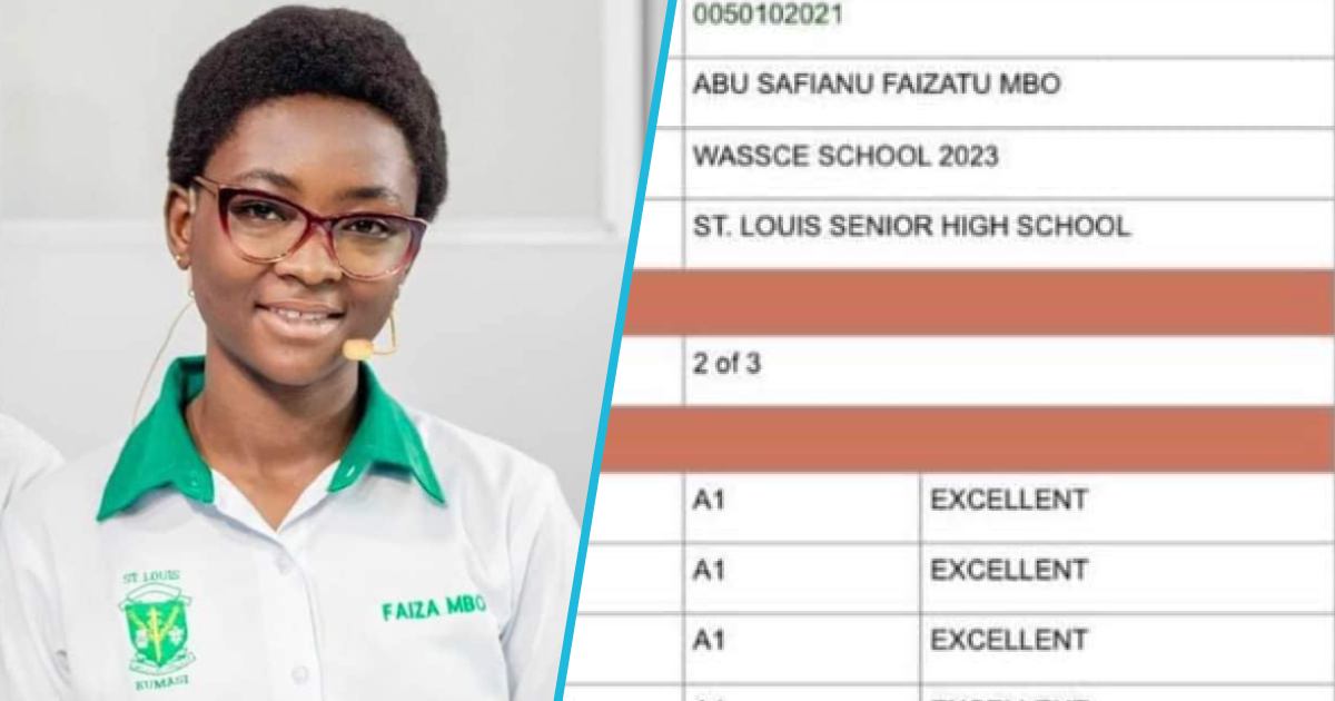 Faizatu Mbo: NSMQ prodigy for St Louis bags 8As in all subjects: “Celebrate a talent”
