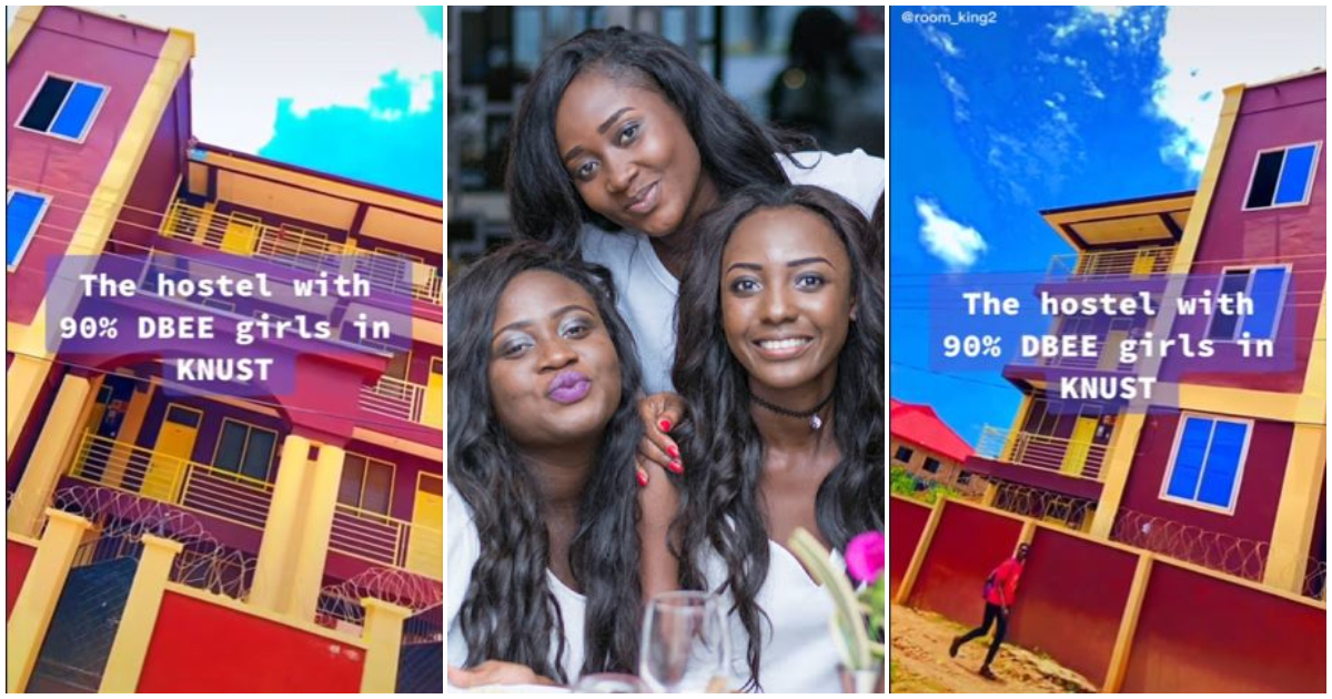 TikToker shares video of a hostel in Kumasi that accommodates rich girls