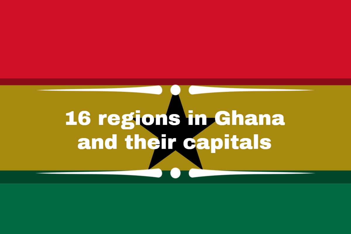 All 16 regions in Ghana and their capitals: Complete guide