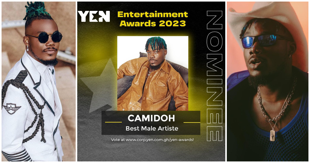 YEN Entertainment Awards: Camidoh Speaks on Nomination - I Have Done a Lot This Year