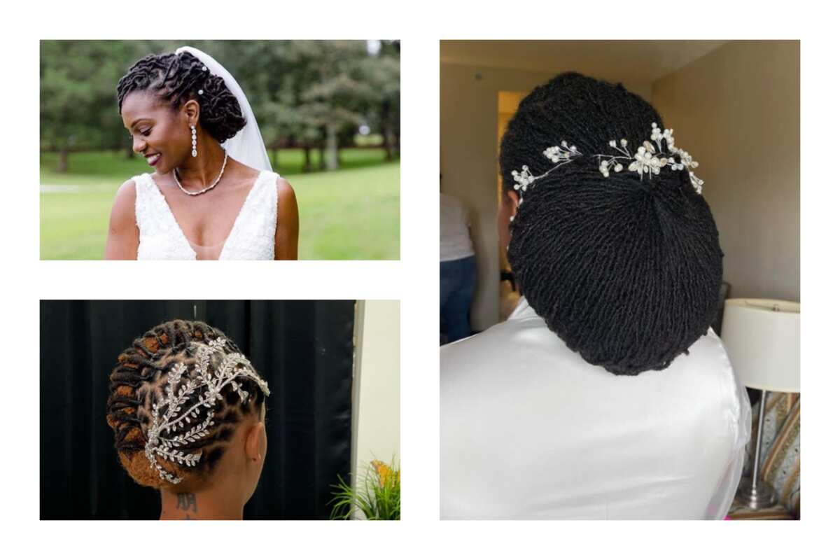 Black girl wedding hairstyle diy｜TikTok Search