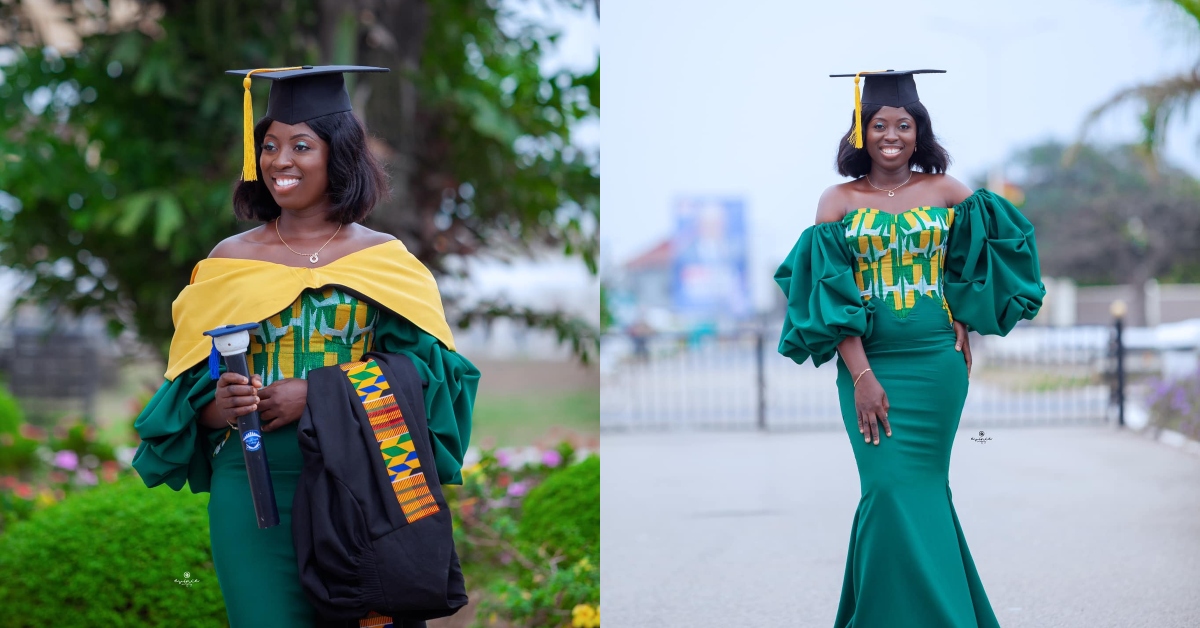 Andromeda Nazah: Meet the best graduating student at Bluecrest University in Accra