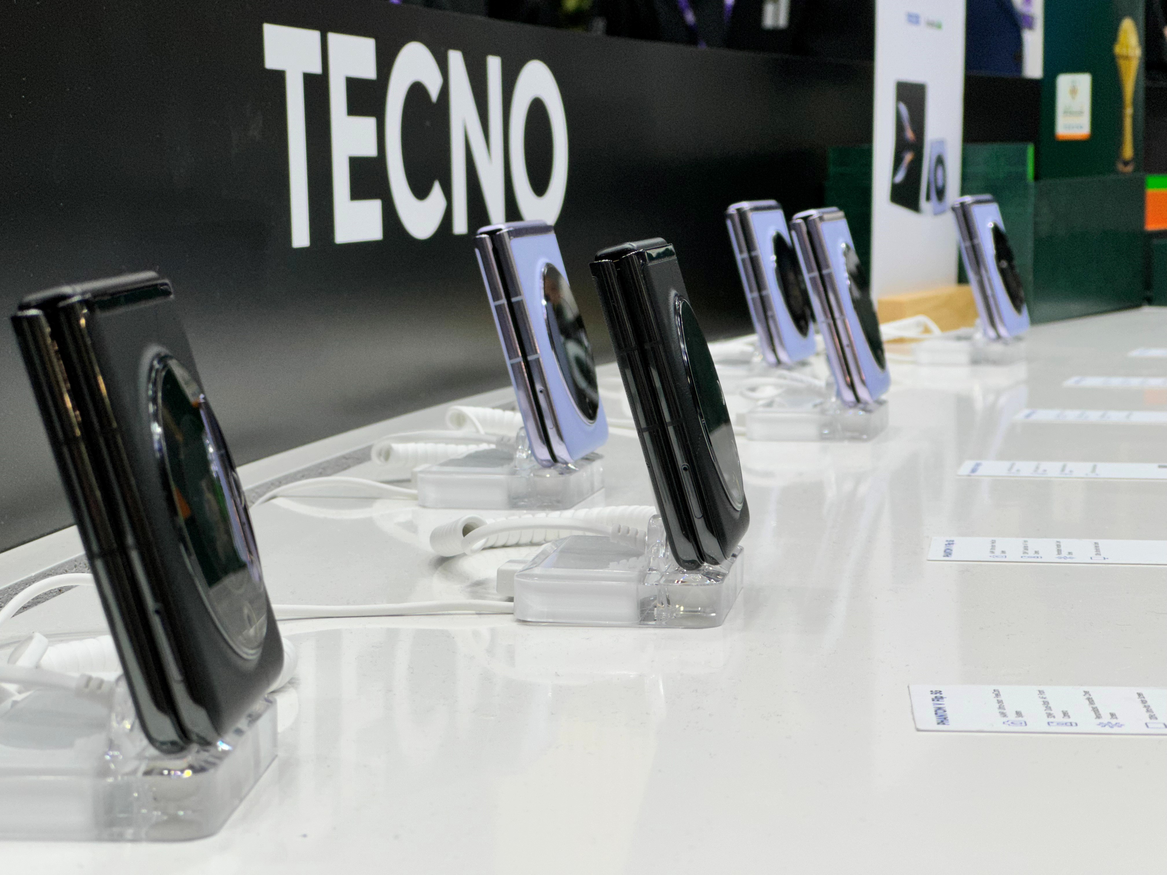TECNO diverse range of smartphones