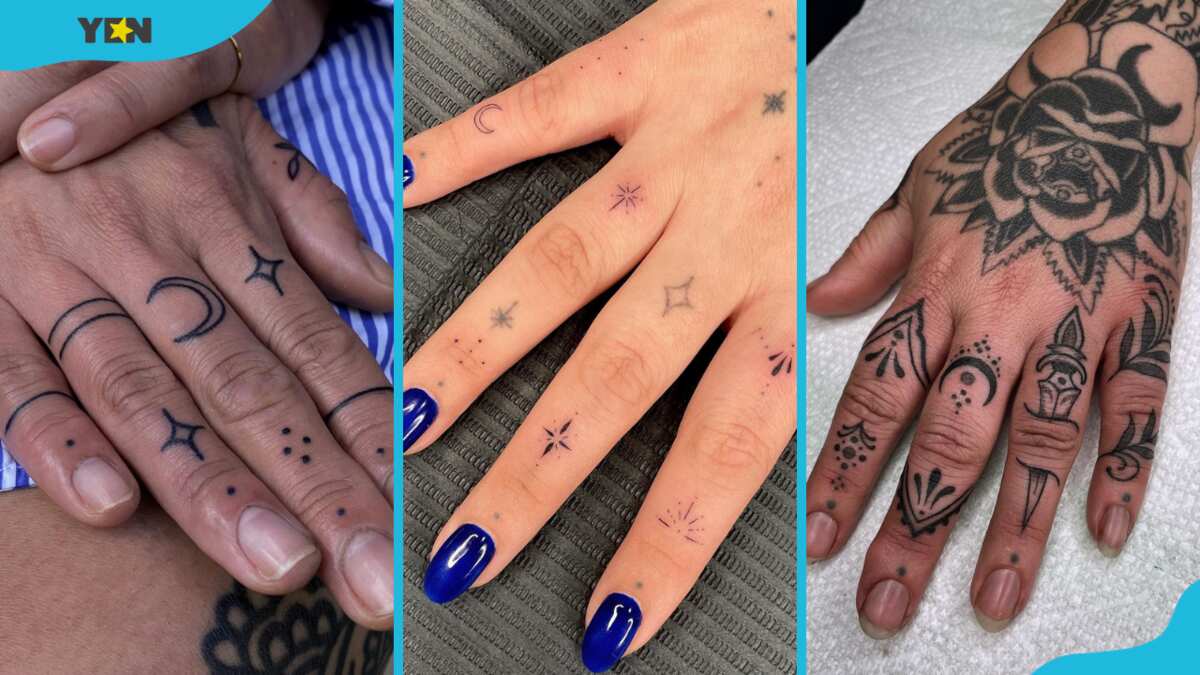 New finger ink moon goddess | Knuckle tattoos, Small finger tattoos, Hand  and finger tattoos