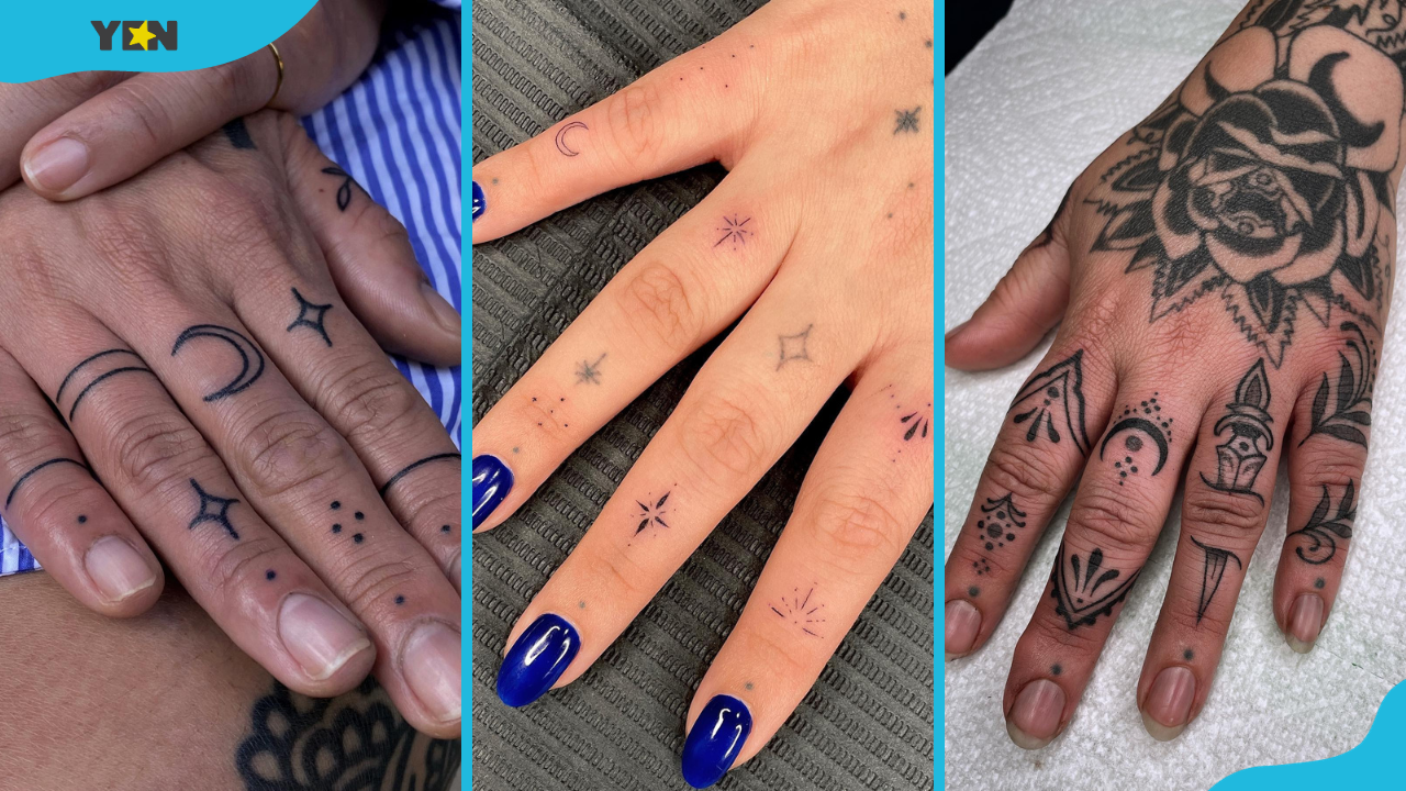 20 unique finger tattoo design ideas: Symbols and their meanings (with photos)