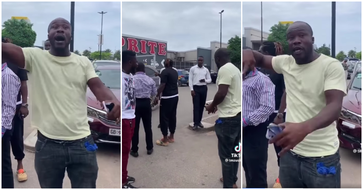 Dr Likee fights at Achimota Mall