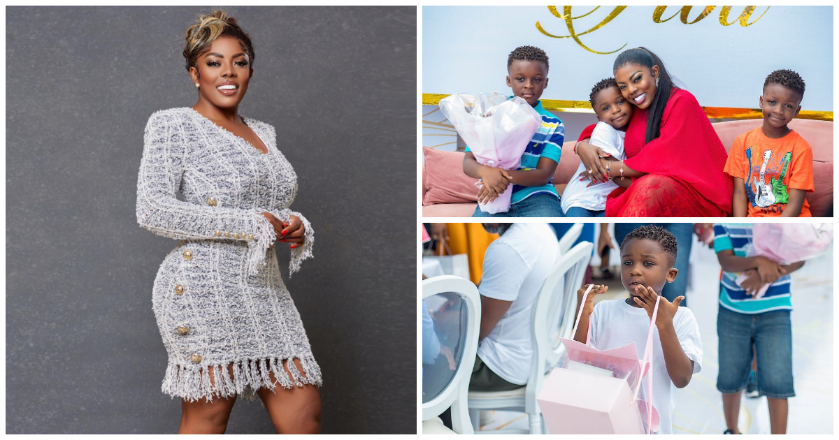 Photos and videos from Nana Aba Anamoah's 43rd birthday party makes fans swoop in excitement