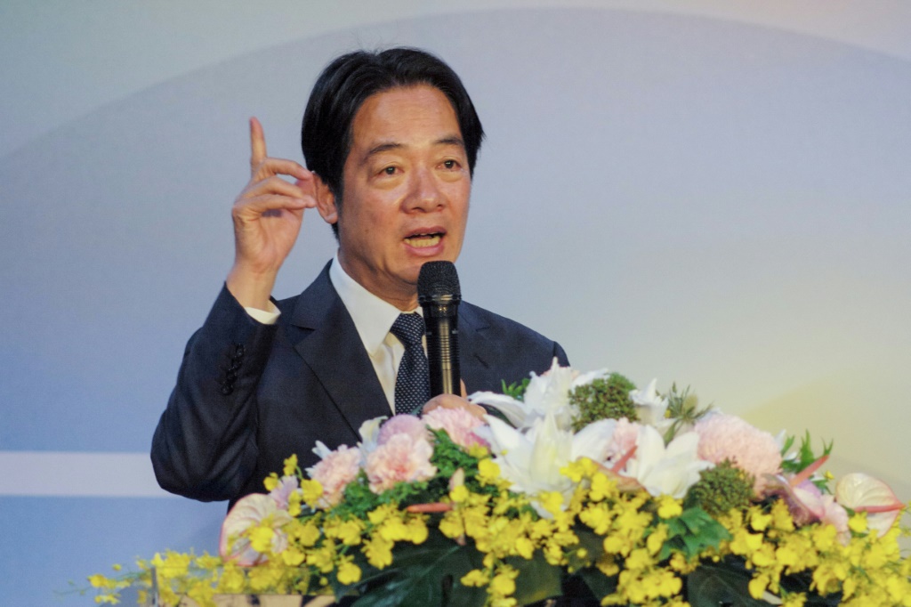 Taiwan's Vice President Lai Ching-te said Beijing should "cherish" the island's companies after an investigation was launched into tech giant Foxconn