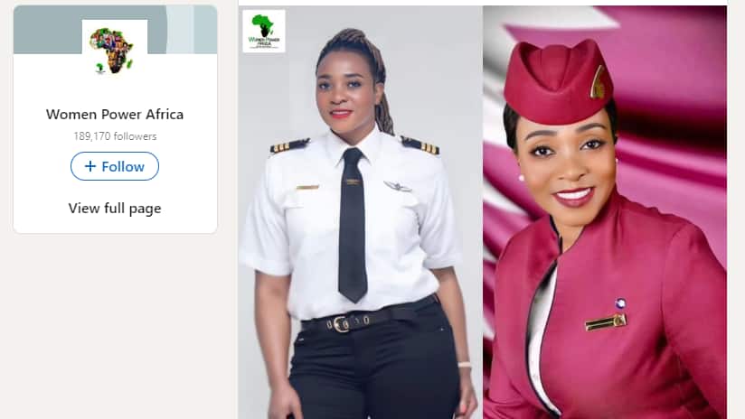 Inspirational woman, pilot, social media