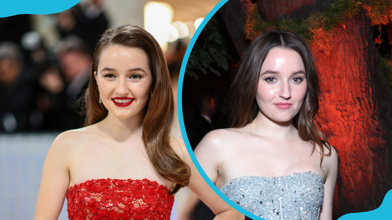 Caitlin Dever at two red carpet events in the US