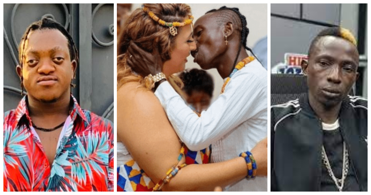 Patapaa in trouble after Sumsum reveals why he married a German woman
