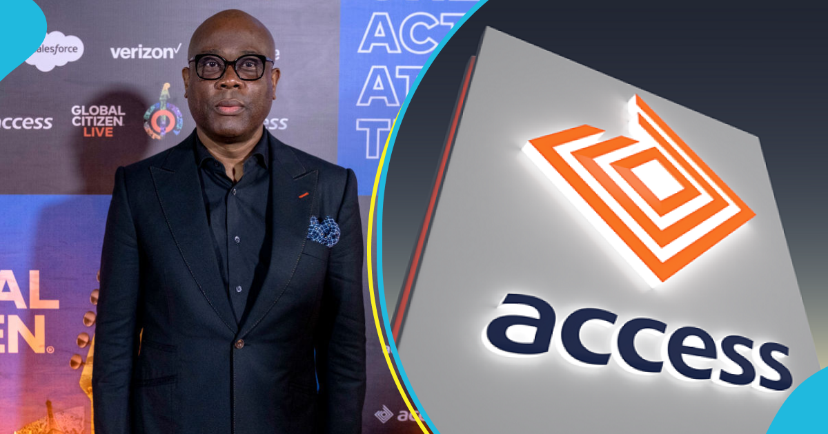 A collage of the late Dr Herbert Wigwe and Access Bank's signage