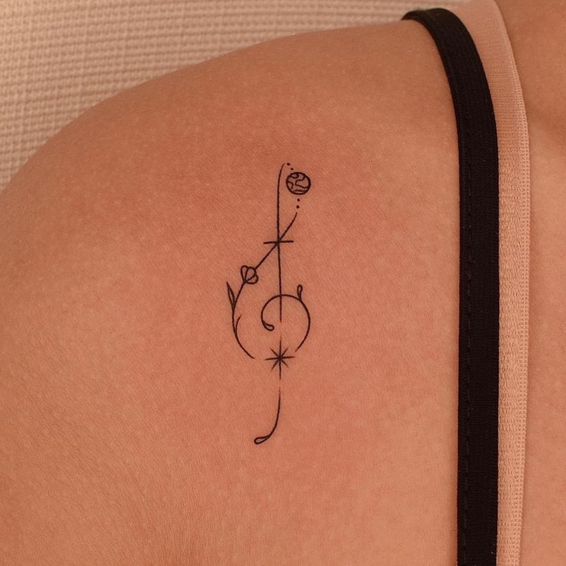 14 teeny tiny tattoos to show off your love for music