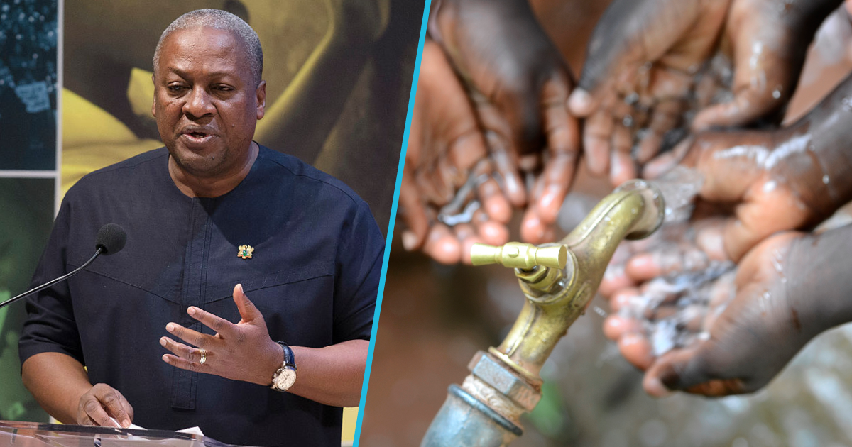 Mahama promises to prioritise solving water accessibility challenges in Accra