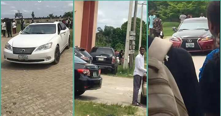 Video shows some students' exotic cars in Ignatius Ajuru University
