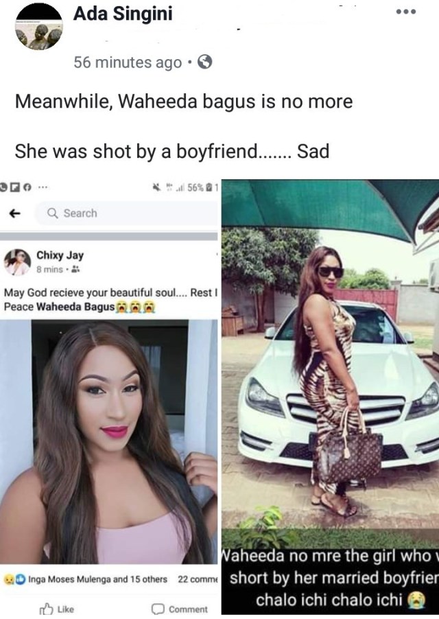Beautiful 25-year-old lady dies 1 month after her hubby shot her on suspicion of cheating