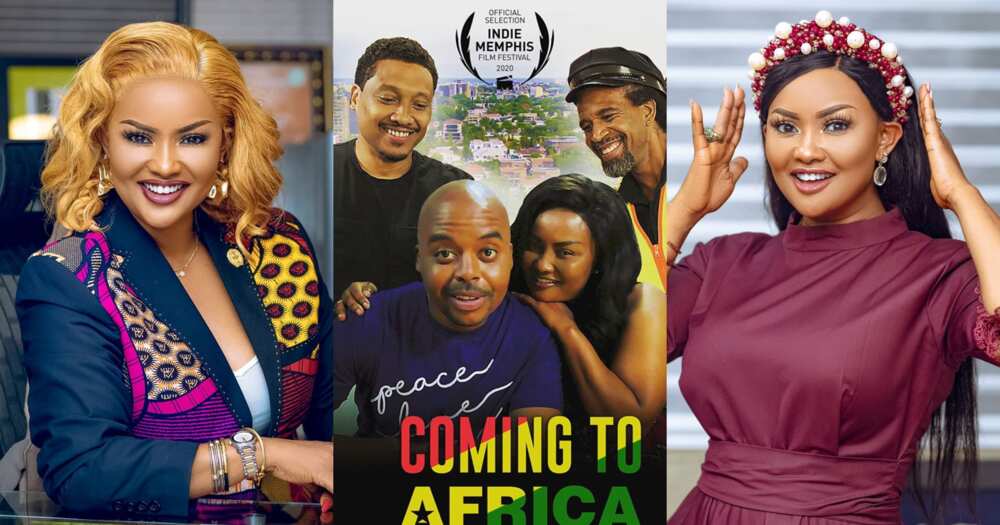 McBrown features in American movie called Coming To Africa