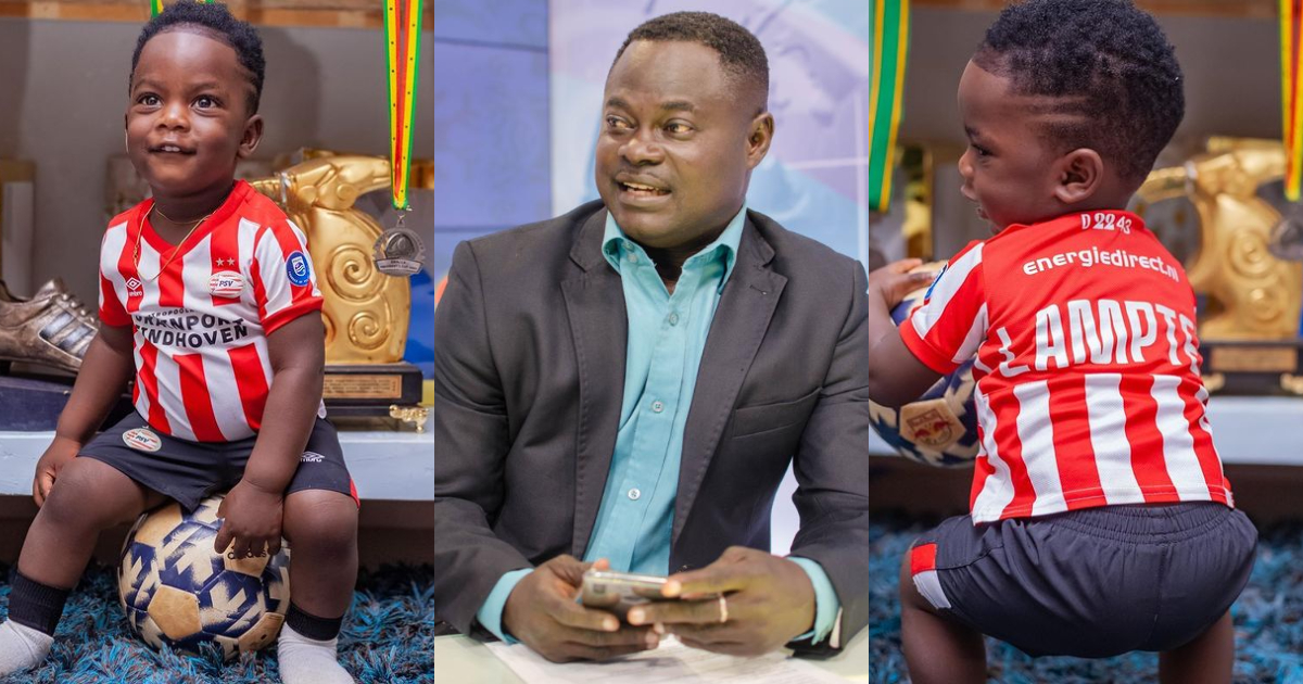 Odartey Lamptey: 10 Photos of ex-Footballer’s son who is Already Taking After his Career