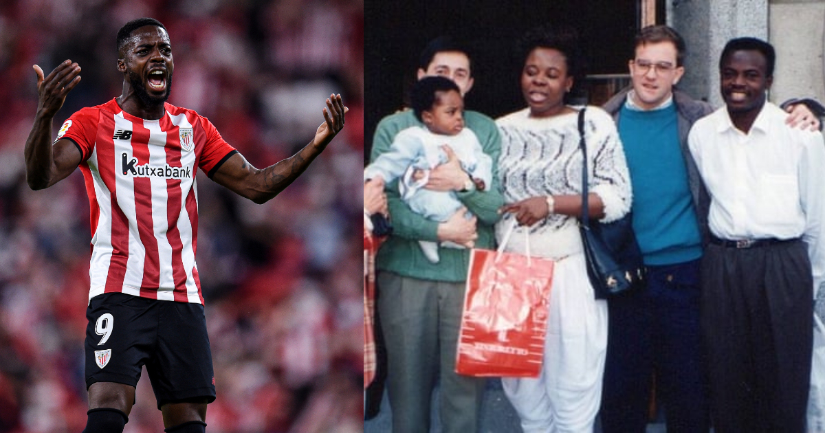 Inaki Williams and family. SOURCE: Twitter/ @goal
@guardian_sport
