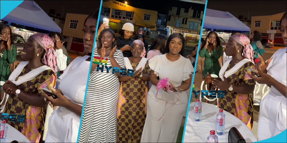 Hajia Bintu and friends unperturbed as her mother prayed seriously over her business, video agitates Ghanaians