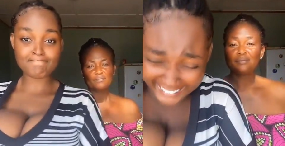 Ghanaian lady Convinces mom to beg Barack Obama on camera & get $500k