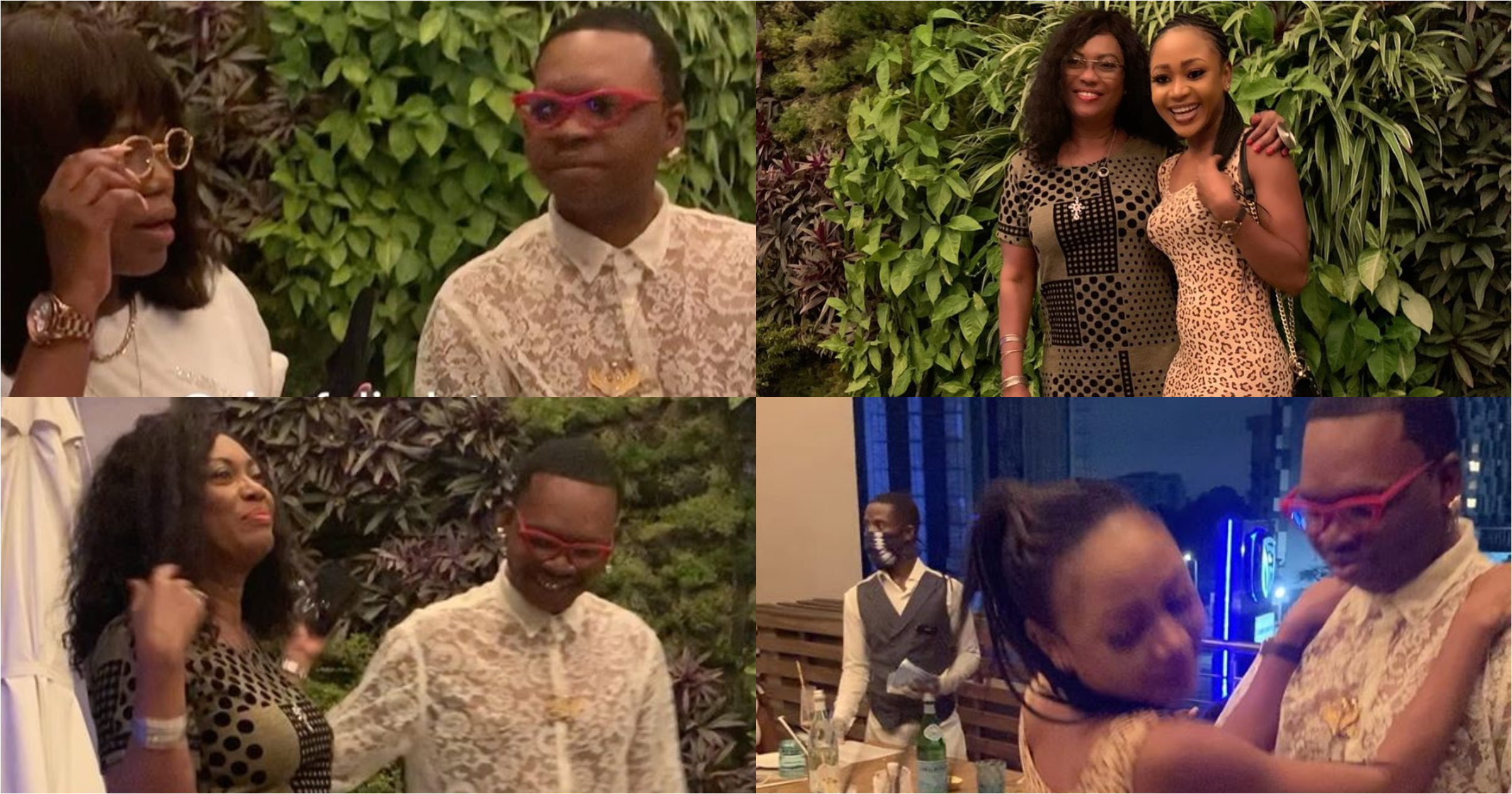 Mzbel holds birthday party for King Tornado; Akuapem Poloo, others attend (videos)