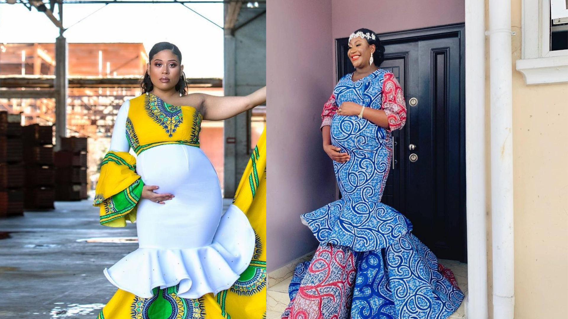 35 latest maternity gown styles trending in Africa in 2023