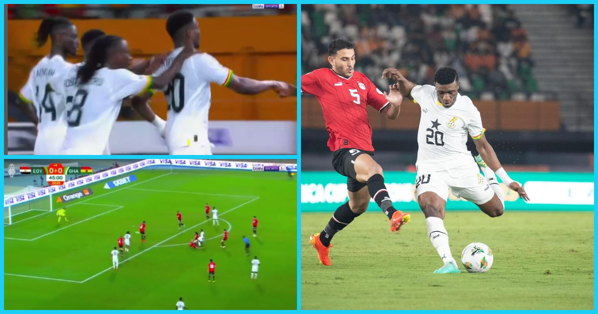 Video of Mohammed Kudus' beautiful goal against Egypt pops up