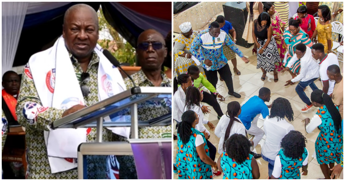 Economic crisis: Former President Mahama laments how hardship has affected church offering