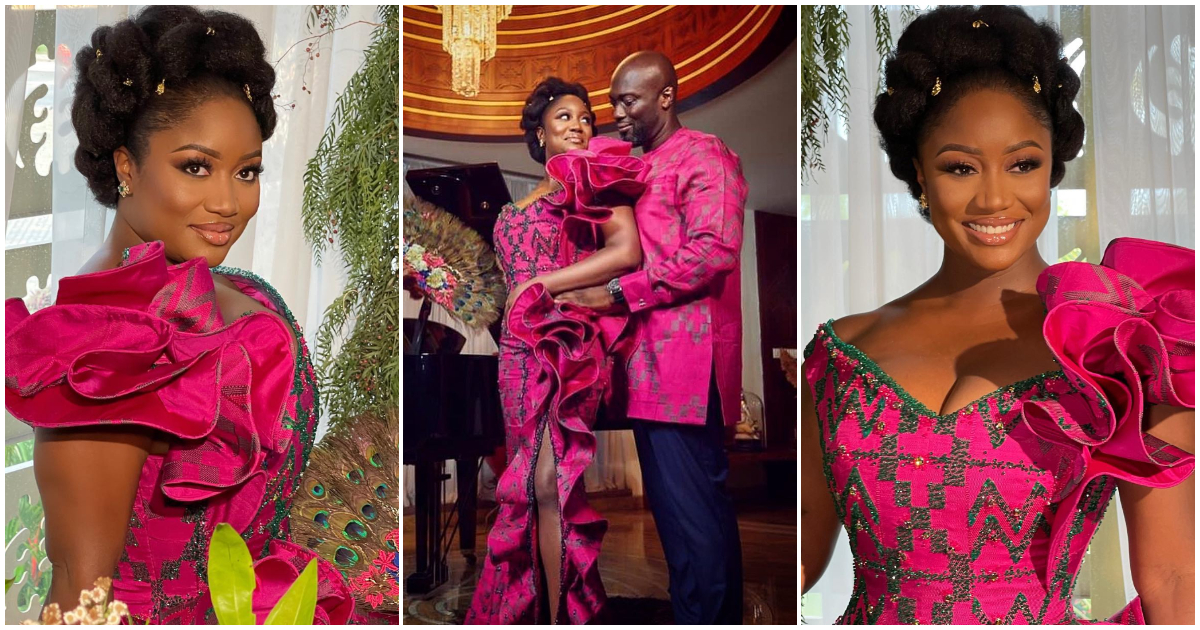 Edwina Akufo-Addo's wedding kente