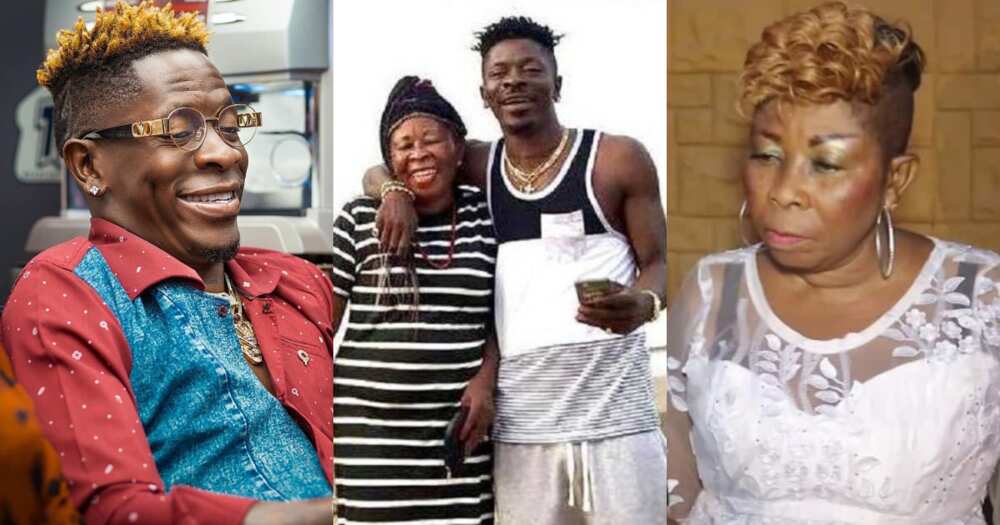 Shatta Wale's Mother Damages Him Over Her Rent Issues; Threatens To Disgrace Him