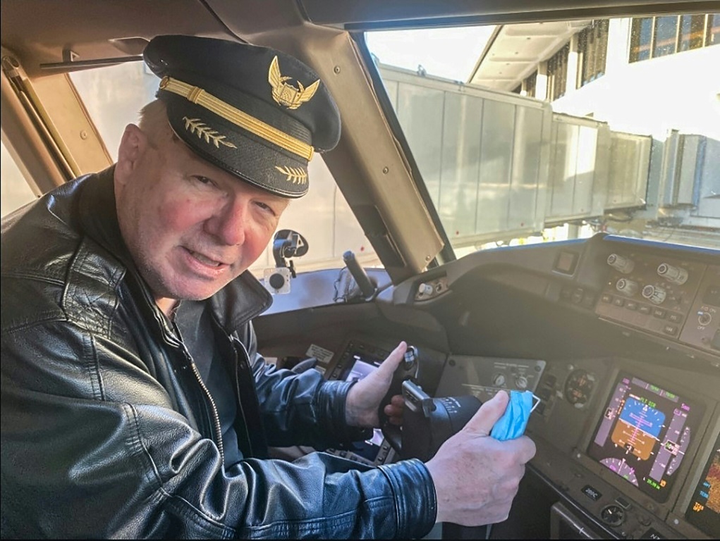 Tom Stuker has been called the world's most traveled air passenger, with some 23 million miles flown
