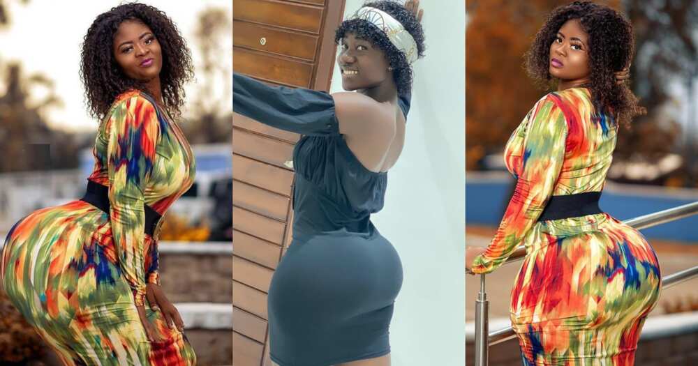 Sheena: 9 photos of the lady whose curves are making Hajia Bintu's small