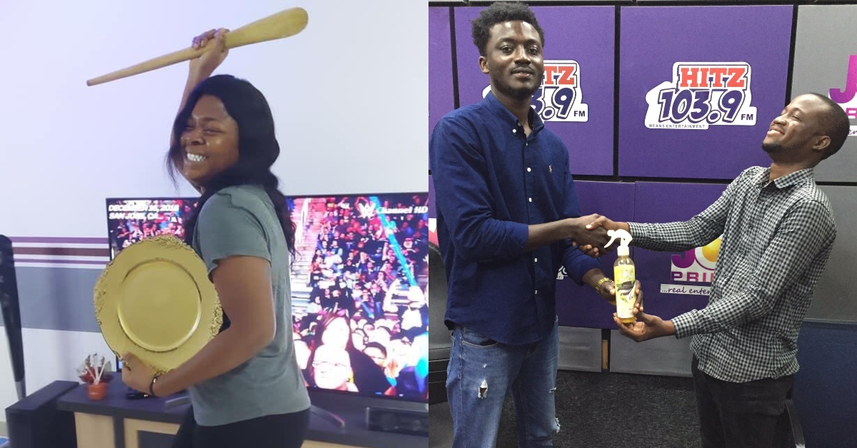 Photos drop as Ghanaians exchange items as awards in honour of Dr UN