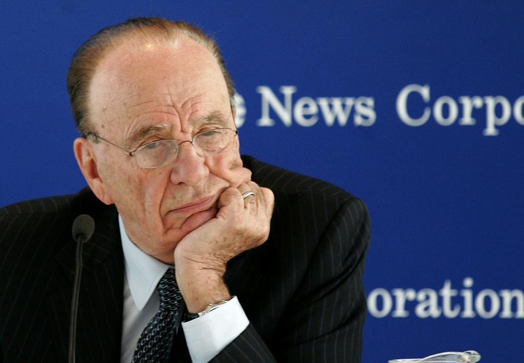 Rupert Murdoch, who built News Corp and Fox Corporation into global media powerhouses, in 2007